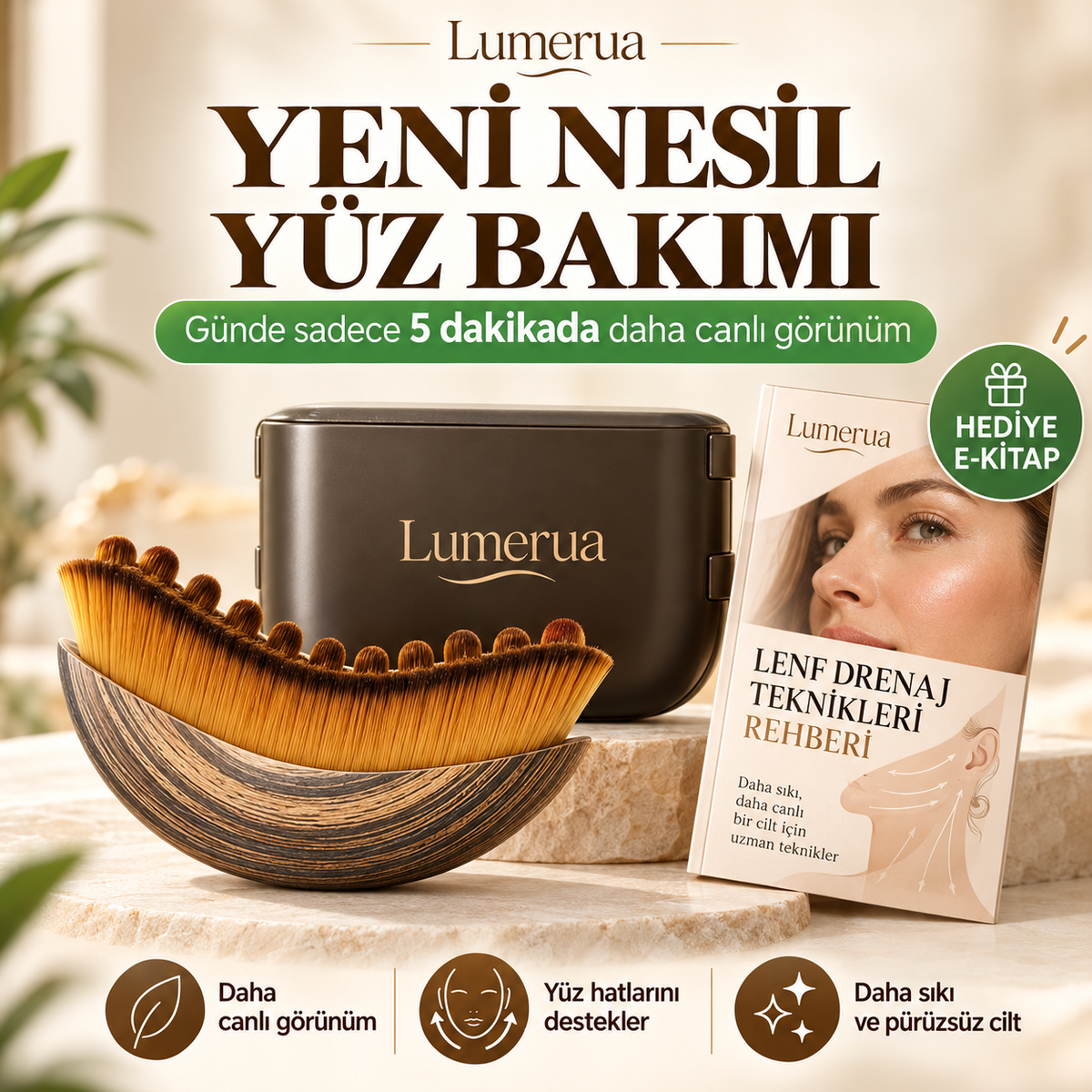 Lenf Drenaj Fırçası