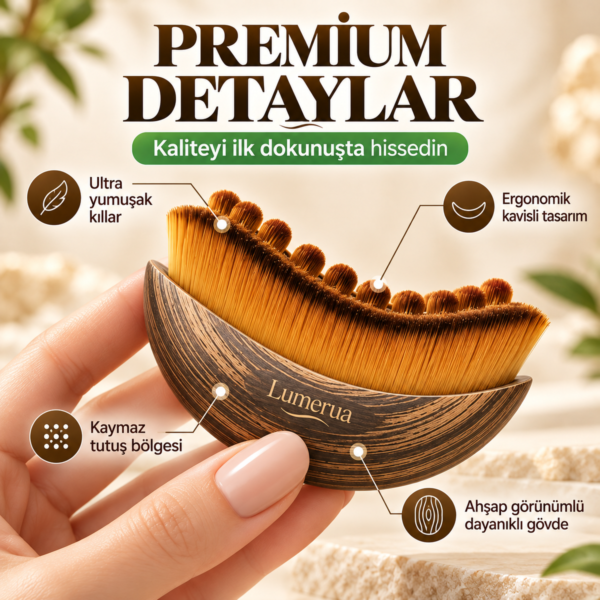 Lenf Drenaj Fırçası